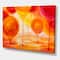 Designart - Colourful Ornamental Trees II - Modern Canvas Wall Art Print
